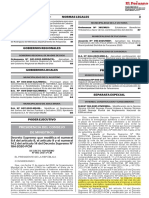 Decreto Supremo Que Modifica El Numeral 84 Del Articulo 8 Decreto Supremo N 083 2021 PCM 1947038 1