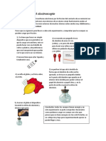 Experimento Del Electroscopio