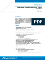 Atmel 42566 ATWINC3400 WiFi BLE Network Controller Software Design Guide UserGuide