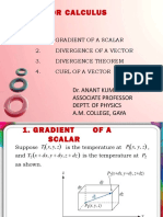 Vector Calculus