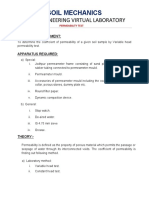 Exp-6 Permeability by Varying Head