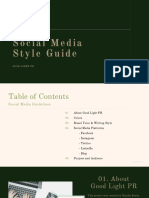 Social Media Style Guide