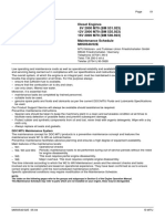 Diesel Engines 8V 2000 M70 (BM 531.923) 12V 2000 M70 (BM 535.923) 16V 2000 M70 (BM 536.923) Maintenance Schedule M050540/02E