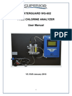 WG-602 Free Chlorine User Manual V5.15-2US Jan 2018