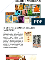 Slide - Semana de Arte Moderna