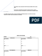 Matriz Foda Personal y Cruzado