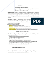 Module.4 TECHNICAL REPORT WRITING