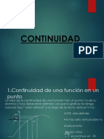 Continuidad de Una Función