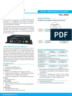 Aliant Ommunications: - 101 To - 104 Protocol Converter