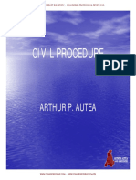 Auteea Remedial Civil Procedure 2019