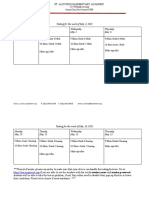 MAP TESTING Schedule 5 3 2021 Website