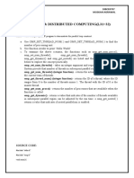 Parallel & Distributed Computing (L31+32) : Write A Simple Openmp Program To Demonstrate The Parallel Loop Construct