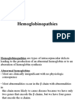 4 - Hemoglobinopathies