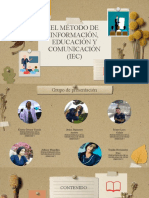 Método de Información, Educación y Comunicación Iec