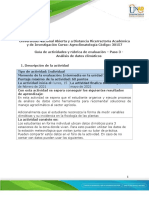 Guia - Unidad 2 - Paso 3 - Análisis de Datos Climáticos