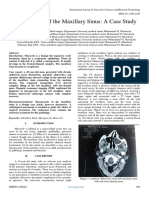 Mucopyocele of The Maxillary Sinus A Case Study