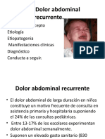 Dolor Abdominal Recurrente