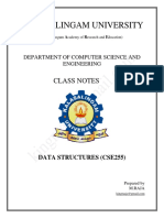 Data Structures Unit 2 Notes