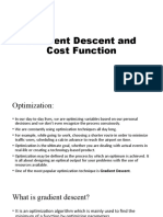 Gradient Descent and Cost Function