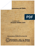 Ceremonias Del Ebbo