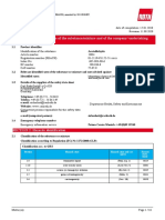 SECTION 1: Identification of The Substance/mixture and of The Company/ Undertaking