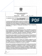 Resolucion No. 0695 Del 05 de Junio de 2020