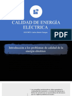 Calidad de Energía Eléctrica