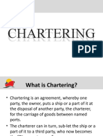 CHARTERING