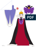 Evil Queen Snow White Papercraft Printable 0911