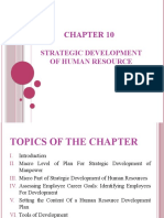 Strategic Development of Human Resource