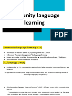 E. Community Language Learning