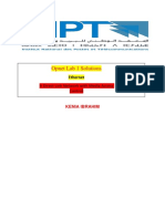 Opnet Lab 1 Solutions: A Direct Link Network With Media Access Control