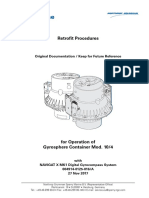 Retrofit Procedures: Original Documentation / Keep For Future Reference