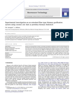 Experimental Investigation On An Entrained Flow Type Biomass Gasification System Using Coconut Coir Dust As Powdery Biomass Feedstock