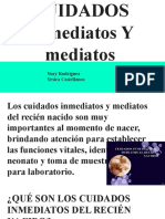 Cuidados Mediatos e Inmediatoz