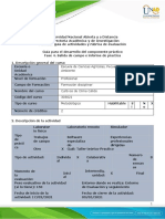 Guía Fase 4. Salida de Campo e Informe de Practica - Practica Virtual