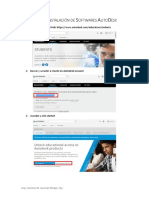 Guía de Instalación de Softwares AutoDesk