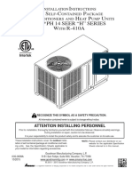 Goodman GPC14H GPH14H Installation Instructions