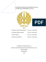 LAPORAN PRAKTIKUM PENGUJIAN ELEKTROLIT HCL Dan CH3COOH Dengan ELEKTRODA ZN Dan Cu