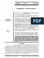 N-1665 - Queimador - Folha de Dados