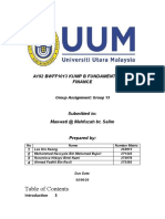 Finance Group Assignment - Group 13