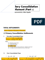 Secondary Consolidation Settlement Part 2 - AGUILOR (PPT Used)