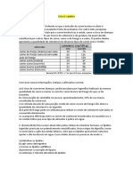 Lista 6 - Lipídios