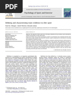 Defining and Characterizing Team Resilience in Elite Sport - Morgan - Fletcher - Sarkar