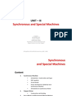 3 EEA2010 - CH 03 - Synchronous Motor