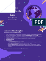 International Mother Earth Day by Slidesgo