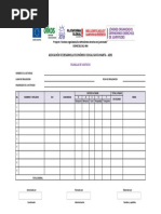 Anexo 5. Planilla de Viático