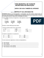 4ano MATEMATICA Ativ20 Mostrar Por Decomposiºúo