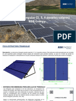 Kit Triangulo - 2 3 4 Paneles Solares