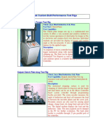 Custom Built Test Rigs